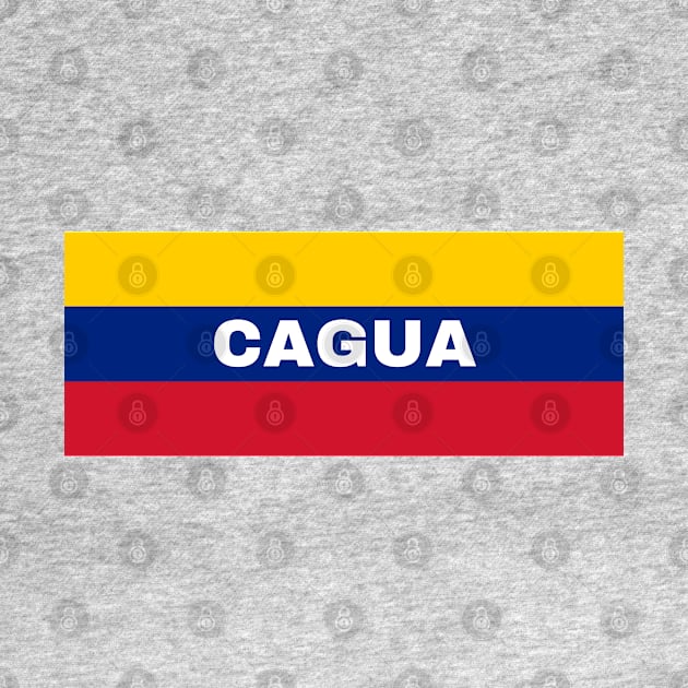 Cagua City in Venezuelan Flag Colors by aybe7elf